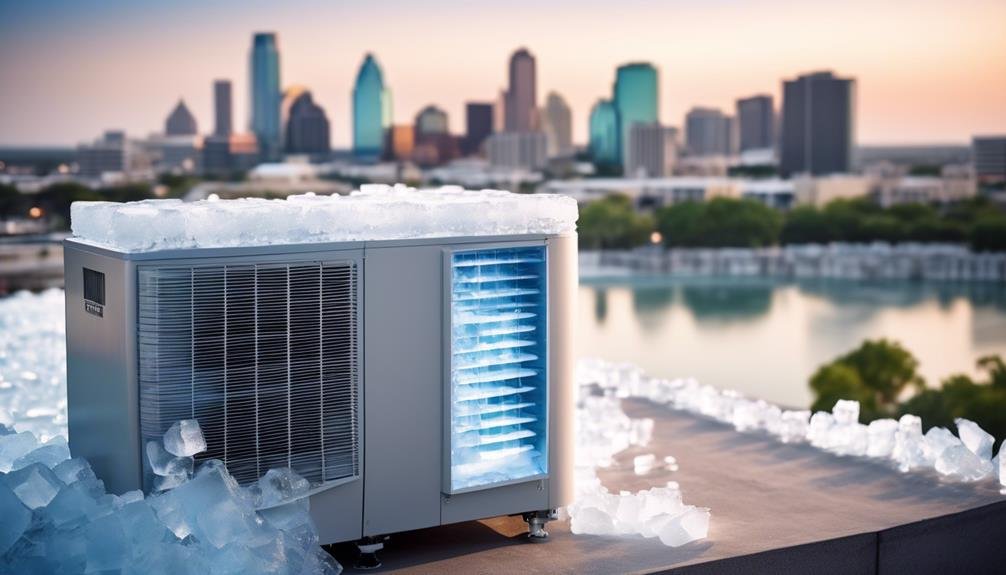 efficient ice based cooling system