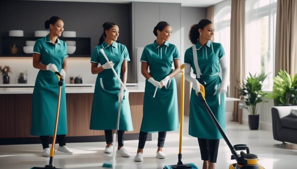 skilled and professional housekeepers