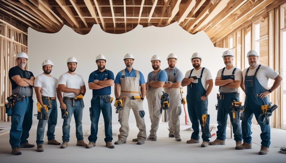 skilled drywall professionals highly recommended
