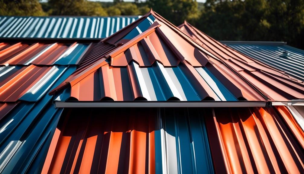 sleek and versatile metal roofs